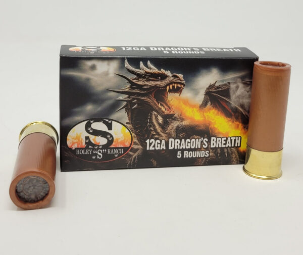 12ga Dragons Breath 5 Round Box